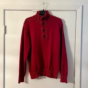 Pierre Cardin Red Turtleneck Sweater